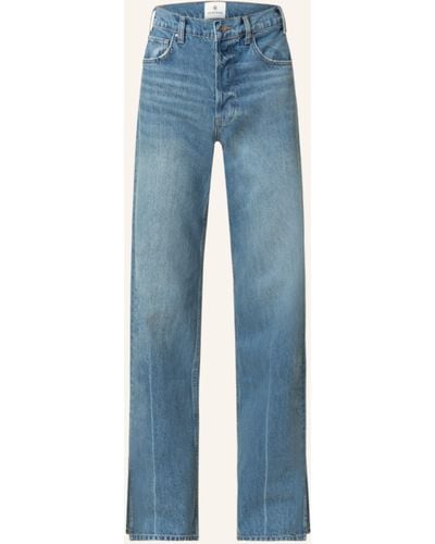 Anine Bing Straight Jeans ROY - Blau