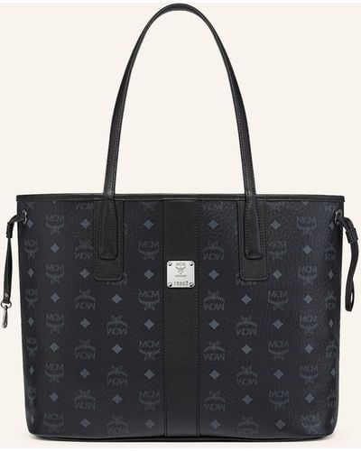 MCM Shopper LIZ VISETOS MEDIUM zum Wenden - Schwarz