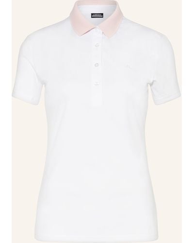 J.Lindeberg Funktions-Poloshirt - Weiß