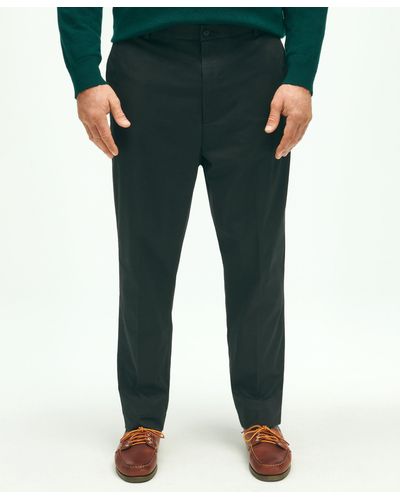 Brooks Brothers Big & Tall Stretch Advantage Chino Pants - Black
