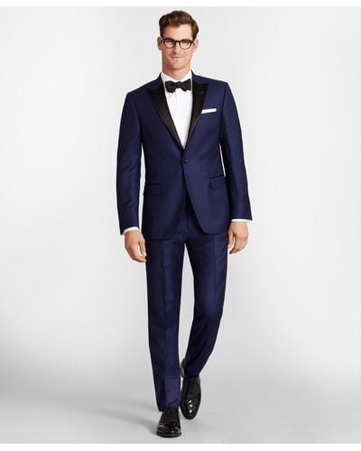 Brooks Brothers Regent Fit One-button Navy 1818 Tuxedo - Blue
