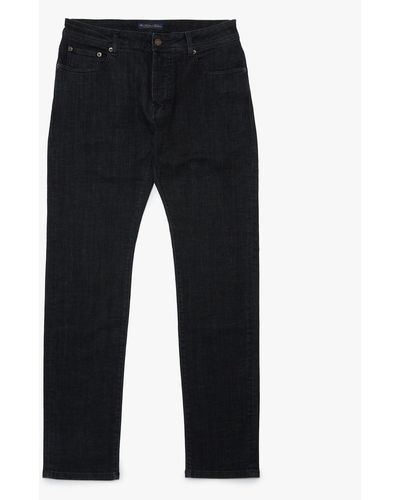 Brooks Brothers Schwarze 5-pocket-jeans - Blau