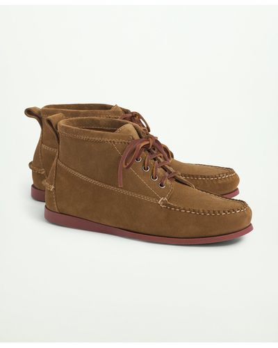 Brooks Brothers Hayden Camp Chukka Shoes - Brown