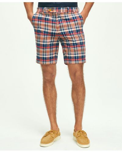 Mens Madras Shorts