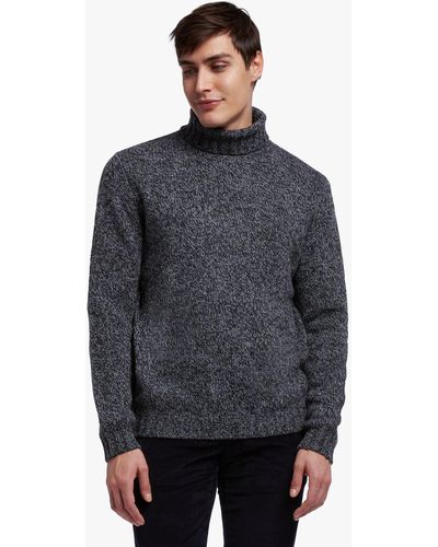 Brooks Brothers Pull Col Roulé En Lambswool - Gris