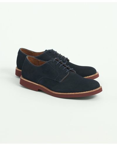 Brooks Brothers Classic Bucks Shoes - Blue