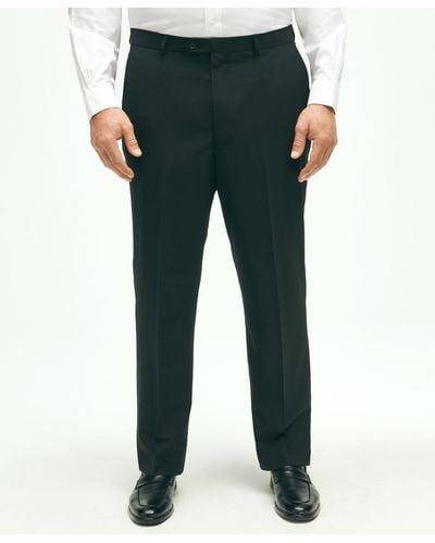 Brooks Brothers Explorer Collection Big & Tall Suit Pant - Black