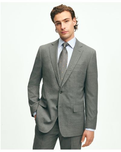 Brooks Brothers Explorer Collection Classic Fit Wool Suit Jacket - Gray