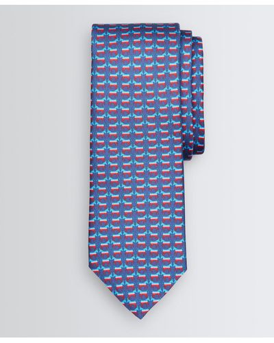 Brooks Brothers Donkey-patterned Tie - Blue