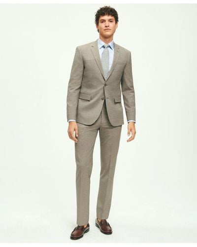 Brooks Brothers Milano Fit Stretch Wool 1818 Suit - Gray