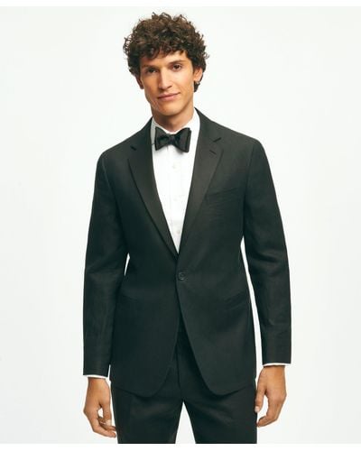 Brooks Brothers Classic Fit 1818 Archive-inspired Tuxedo In Irish Linen - Green