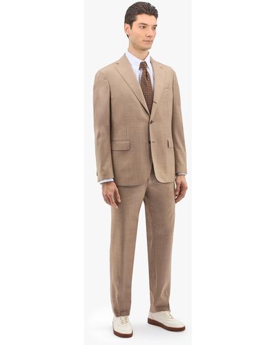 Brooks Brothers Beige Virgin Wool Suit - Neutro