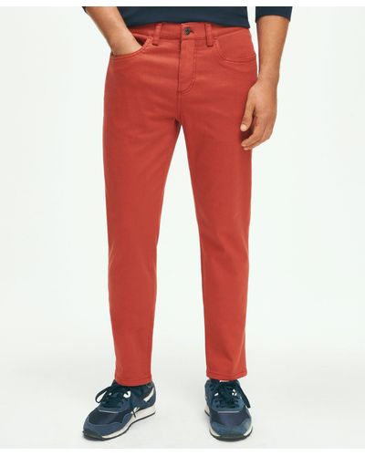 Brooks Brothers The 5-pocket Twill Pants - Red