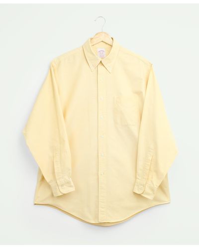 Brooks Brothers Vintage Oxford Dress Shirt, 1990s, 16.5/33 - Natural