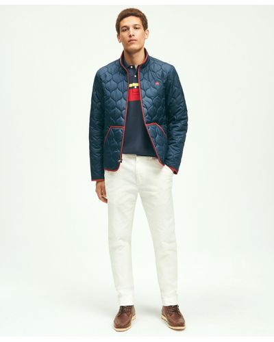 Brooks Brothers Quilted Liner Jacket - Blue
