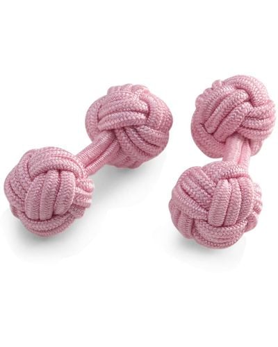 Brooks Brothers Knot Cuff Links - Pink
