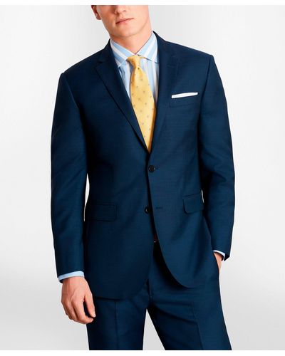 Brooks Brothers Milano-Fit Striped Wool Twill Suit Jacket