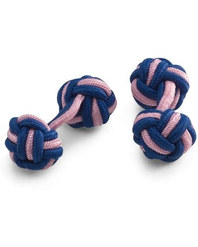 Brooks Brothers Knot Cuff Links - Blue