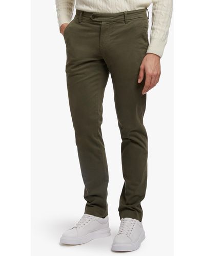 Brooks Brothers Stretch Cotton Chinos - Verde
