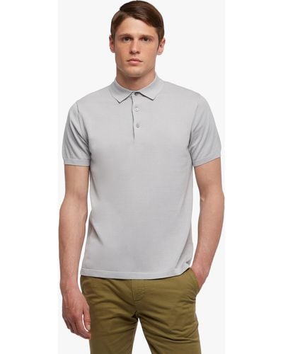 Brooks Brothers Polo En Coton - Gris