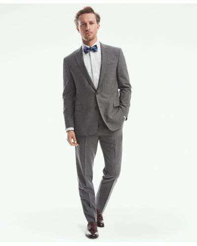 Brooks Brothers Madison Fit Two-button 1818 Suit - Gray