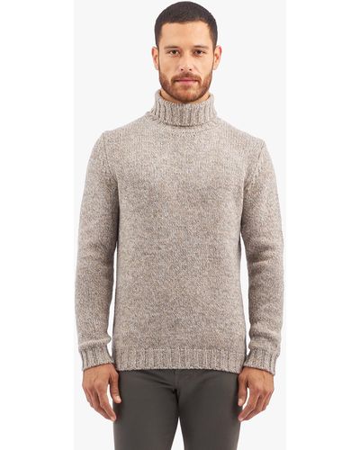 Brooks Brothers Pull Col Roulé En Lambswool - Gris