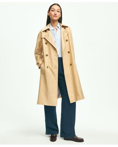Brooks Brothers Soft Icons Trench - Metallic