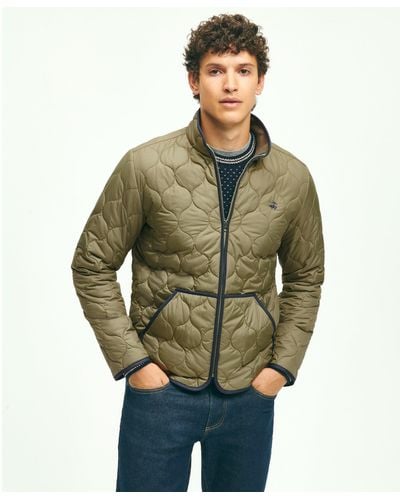 Brooks Brothers Quilted Liner Jacket - Green