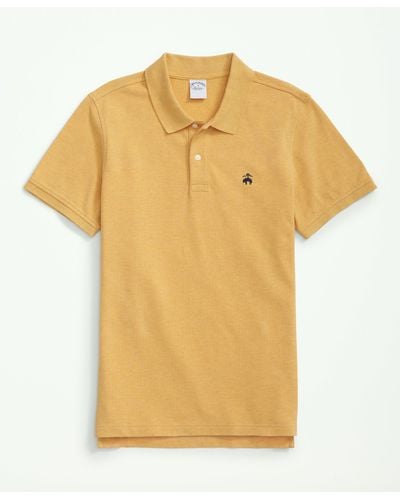 Brooks Brothers Golden Fleece Stretch Supima Polo Shirt - Yellow