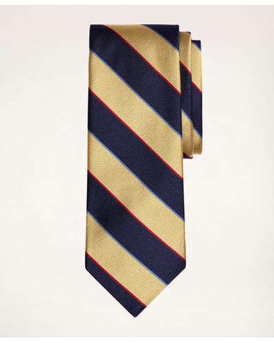 Brooks Brothers Argyll & Sutherland Rep Tie - Blue