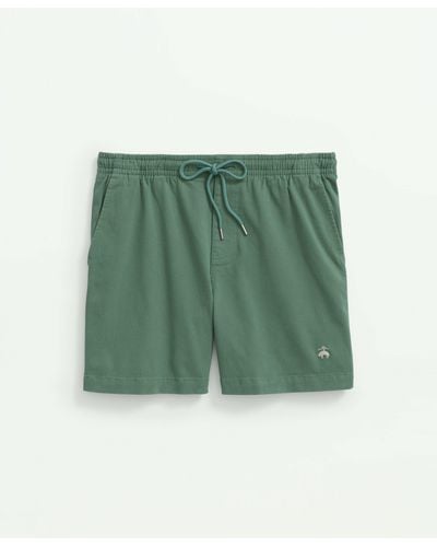 Brooks Brothers Stretch Cotton Friday Club Shorts - Green