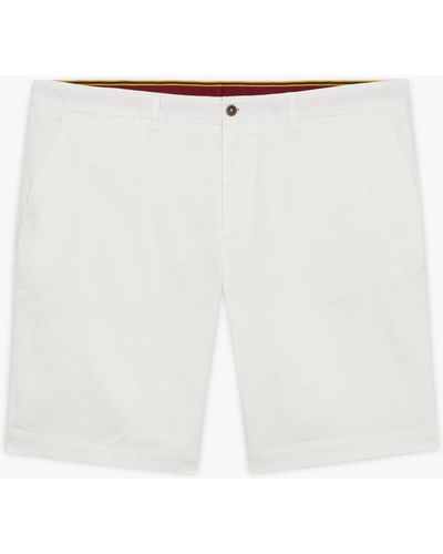 Brooks Brothers Weiße Chino-shorts Aus Baumwolle