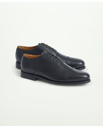 Brooks Brothers Rancourt Oxford Shoes - Blue