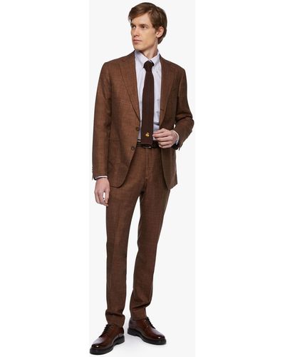 Brooks Brothers Virgin Wool-blend Suit - Marrón