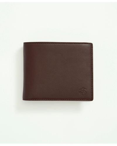 Brooks Brothers Leather Billfold - Brown