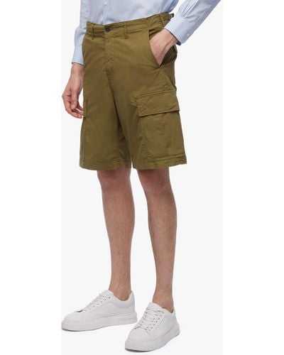 Brooks Brothers Militär-cargo-shorts Aus Stretch-baumwolle - Grün