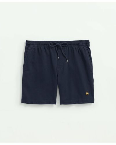 Brooks Brothers Stretch Cotton Friday Club Shorts - Blue