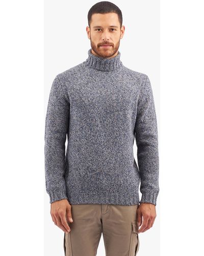 Brooks Brothers Pull Col Roulé En Lambswool - Bleu