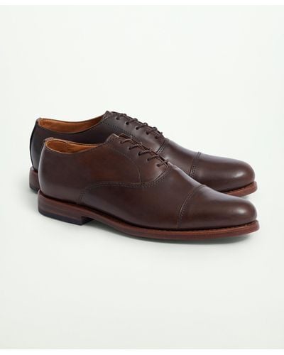 Brooks Brothers Rancourt Oxford Shoes - Brown