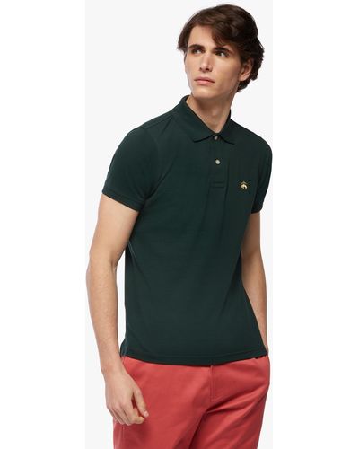 Brooks Brothers Golden Fleece Slim Fit Stretch Supima Polo Shirt - Grün