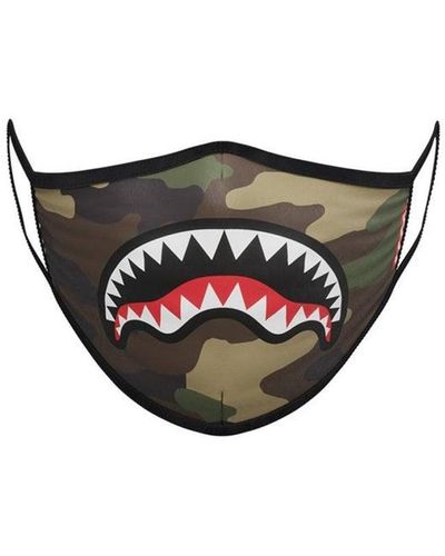 Sprayground Sharkmouth Form-fitting Face Mask - Multicolour