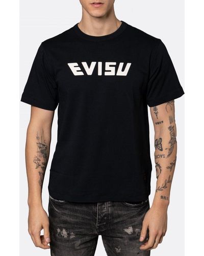 Evisu Black & White Monogram Sweatshirt - Sweatshirts from Brother2Brother  UK