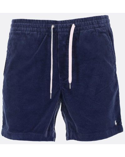 Polo Ralph Lauren Corduroy Shorts - Blue