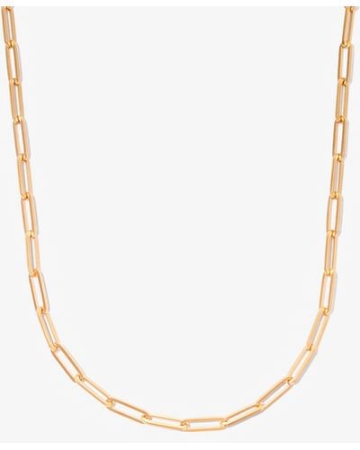 Otiumberg Vermeil Love Link Necklace - Metallic