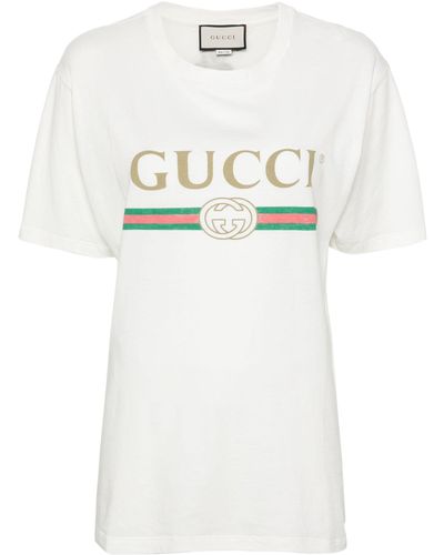 Gucci T-shirts And Polos White