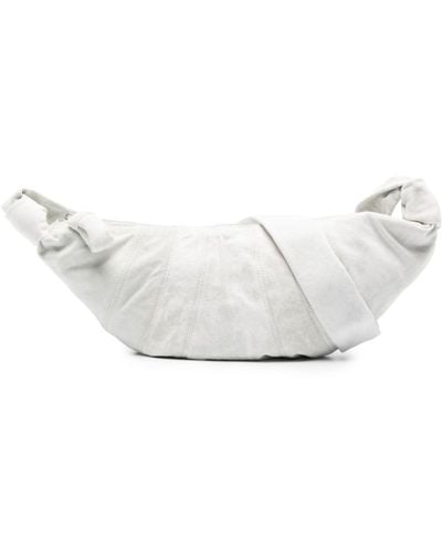 Lemaire Medium Croissant Shoulder Bag - White