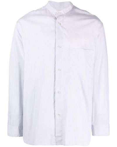 Studio Nicholson Freitas Checked Cotton Shirt - White