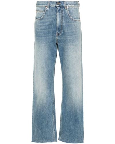 Gucci Stonewashed baggy Cotton Jeans - Blue