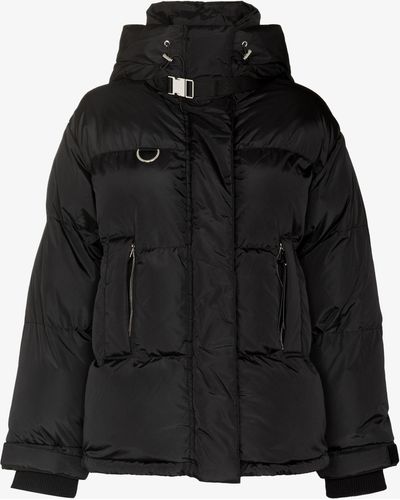 SHOREDITCH SKI CLUB Willow Hooded Puffer Jacket - Women's - Polyamide/recycled Polyamide - Black