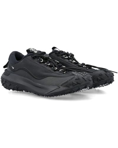 Comme des Garçons X Nike Acg Mountain Fly 2 Trainers - Unisex - Fabric/rubber/leather - Black